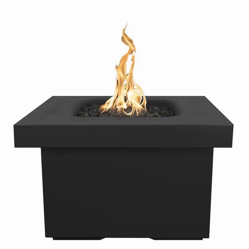 The Outdoor Plus - Ramona 36" Square Concrete Fire Pit Table OPT-RMNSQ36portable outdoor fire pit with lid