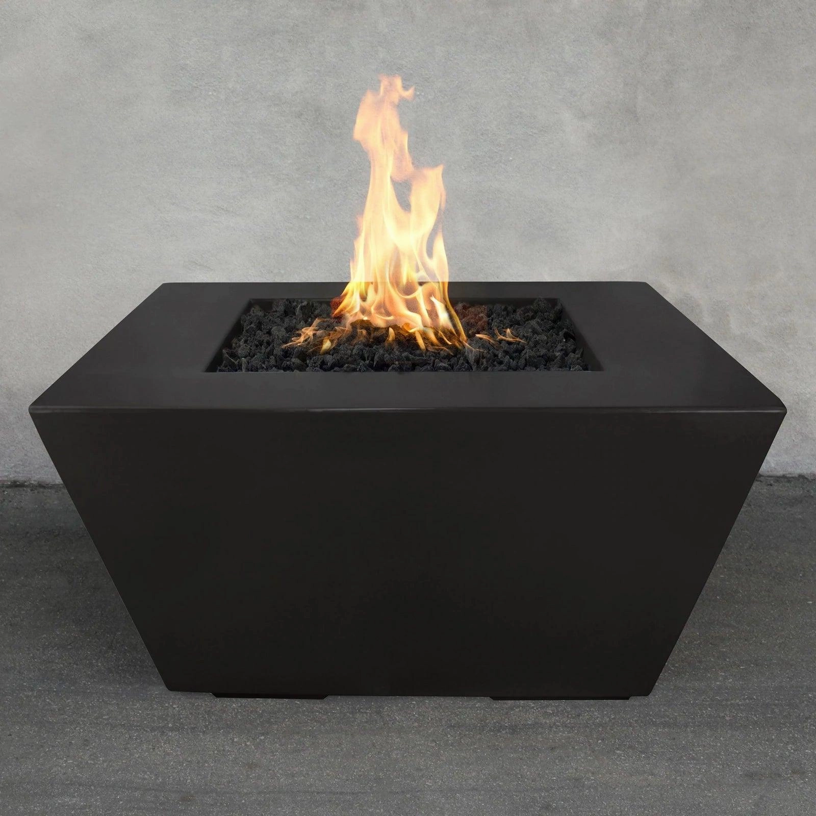The Outdoor Plus - Redan Square Concrete Fire Pit Table OPT-RDN