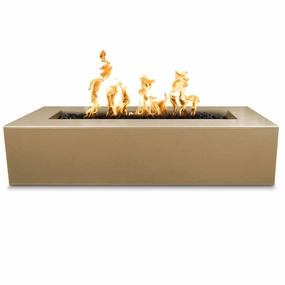 The Outdoor Plus - Regal Collection Rectangle Concrete Fire Pit Table OPT-RGLportable outdoor fire pit with lid