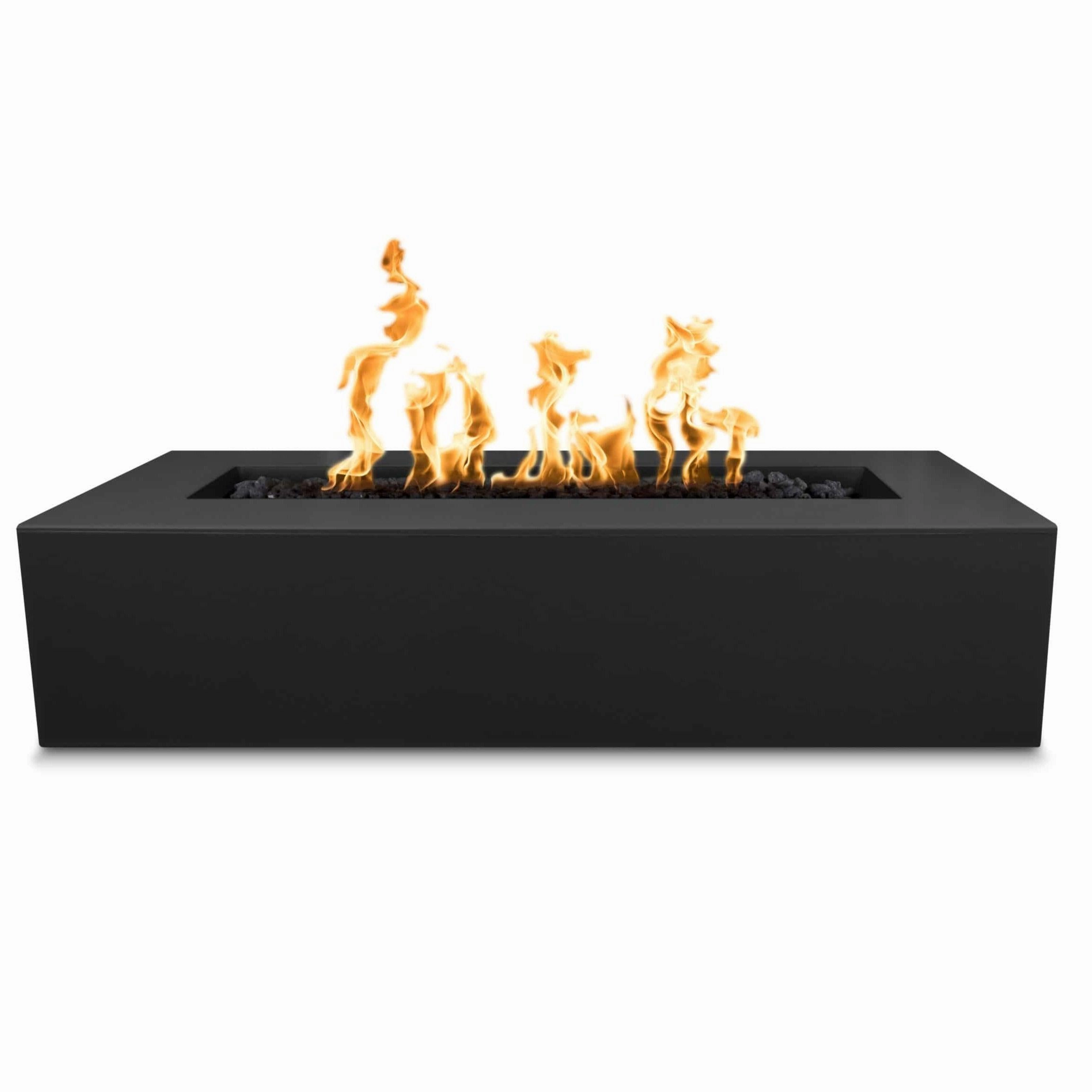 The Outdoor Plus - Regal Collection Rectangle Concrete Fire Pit Table OPT-RGL