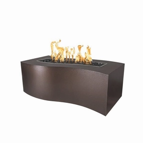 The Outdoor Plus Billow 72-Inch Fire Pit Match Light OPT-BLW72portable outdoor fire pit with lid