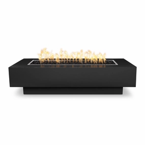 The Outdoor Plus Coronado 60-inch Gas Fire Pit Powder Coat Steel Match Lit OPT-CORPC60portable outdoor fire pit with lid