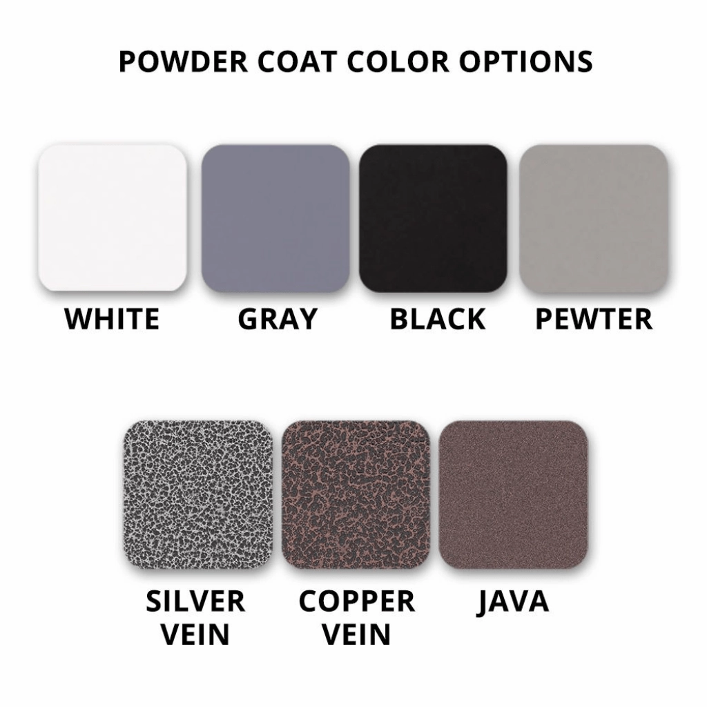 The Outdoor Plus Maya 24" Powder Coated Steel Square Match Lit Fire & Water Bowl OPT-24SQPCFW