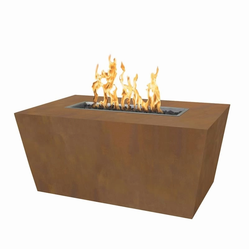 The Outdoor Plus Mesa 72-Inch Fire Pit Match Lit with Flame Sense Ignition OPT-TT7224FSML