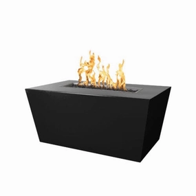 The Outdoor Plus Mesa 72-Inch Fire Pit Powder Coated Steel Match Lit OPT-PCTT7224portable outdoor fire pit with lid