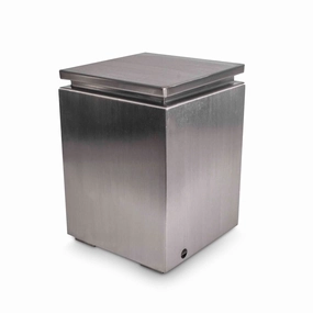 The Outdoor Plus Stainless Steel Liquid Propane Tank Enclosure OPT-LPHIDESSportable outdoor fire pit with lid