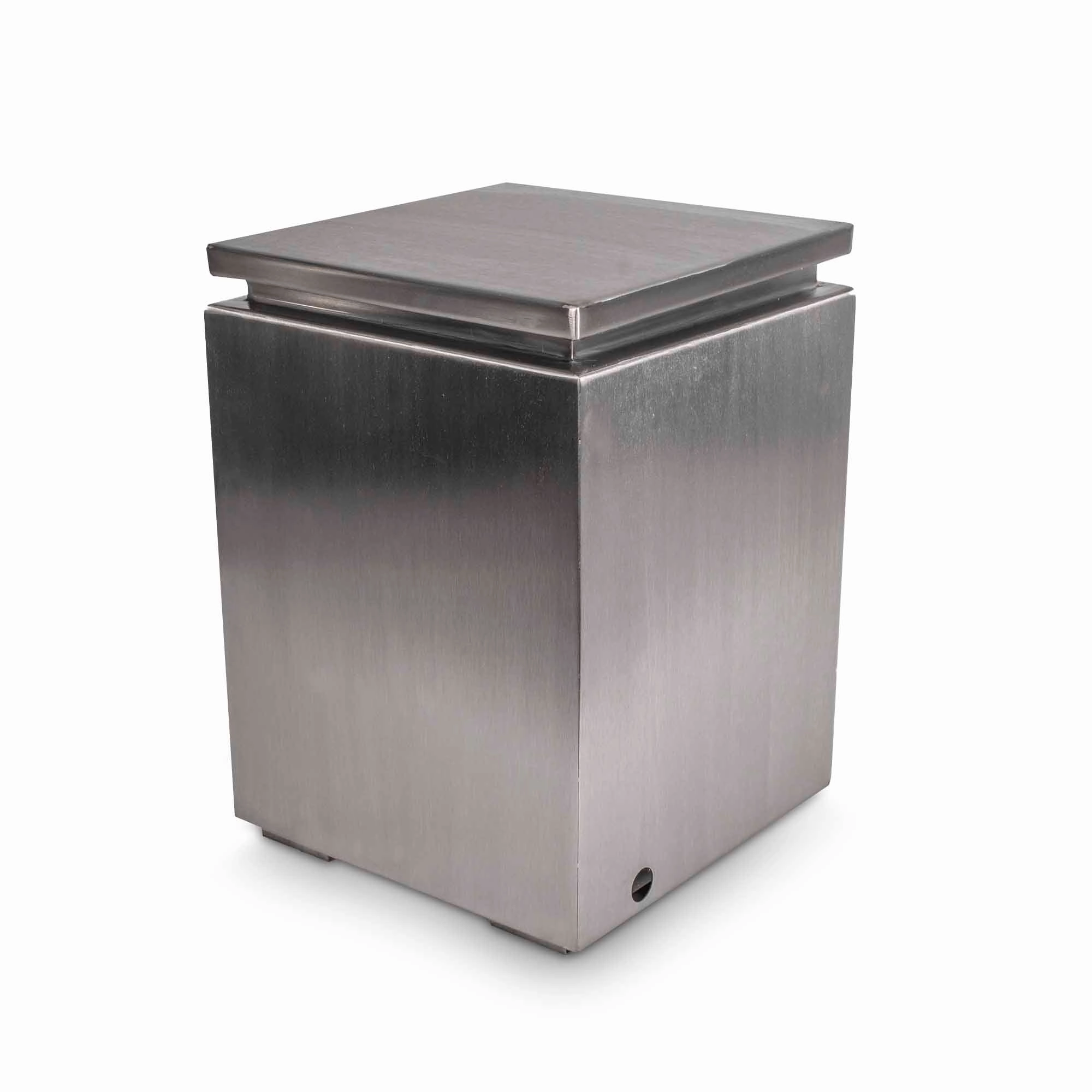 The Outdoor Plus Stainless Steel Liquid Propane Tank Enclosure OPT-LPHIDESSportable outdoor fire pit with lid