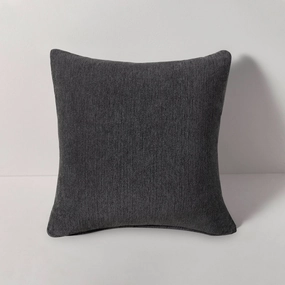 Throw Pillow - Altona Slatewaterproof outdoor throw pillow