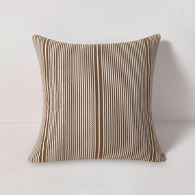 Throw Pillow - Bateau Teakwaterproof outdoor throw pillow
