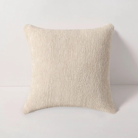 Throw Pillow - Marley Parchmentwaterproof outdoor throw pillow