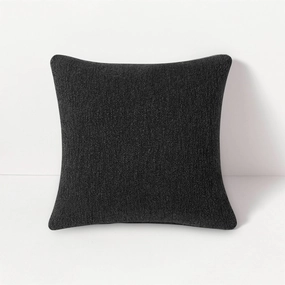 Throw Pillow - Pebble Charcoalwaterproof outdoor throw pillow