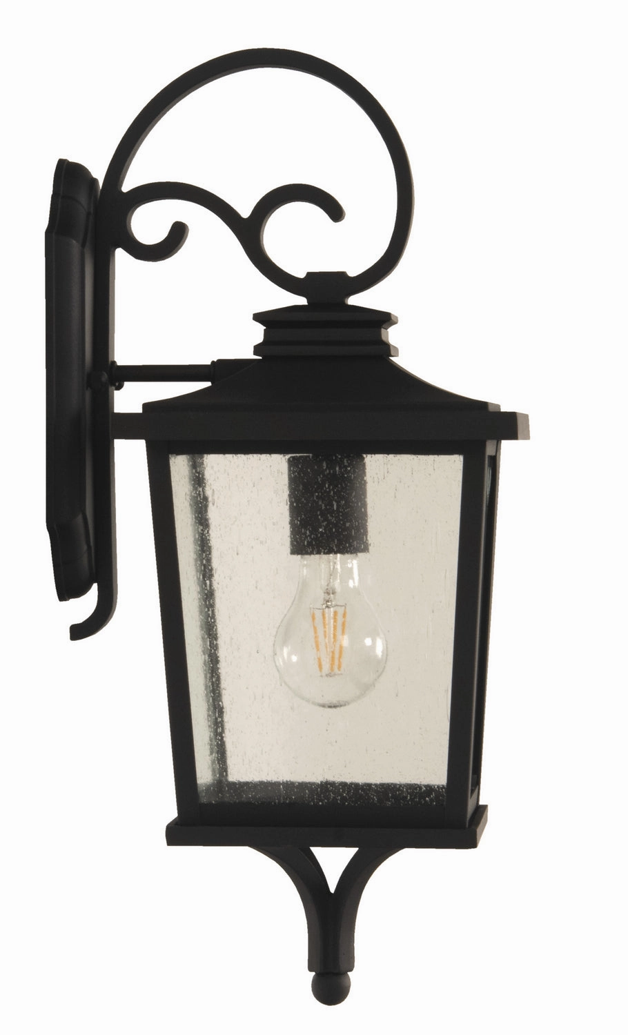 Tillman One Light Outdoor Wall Mount Textured Black