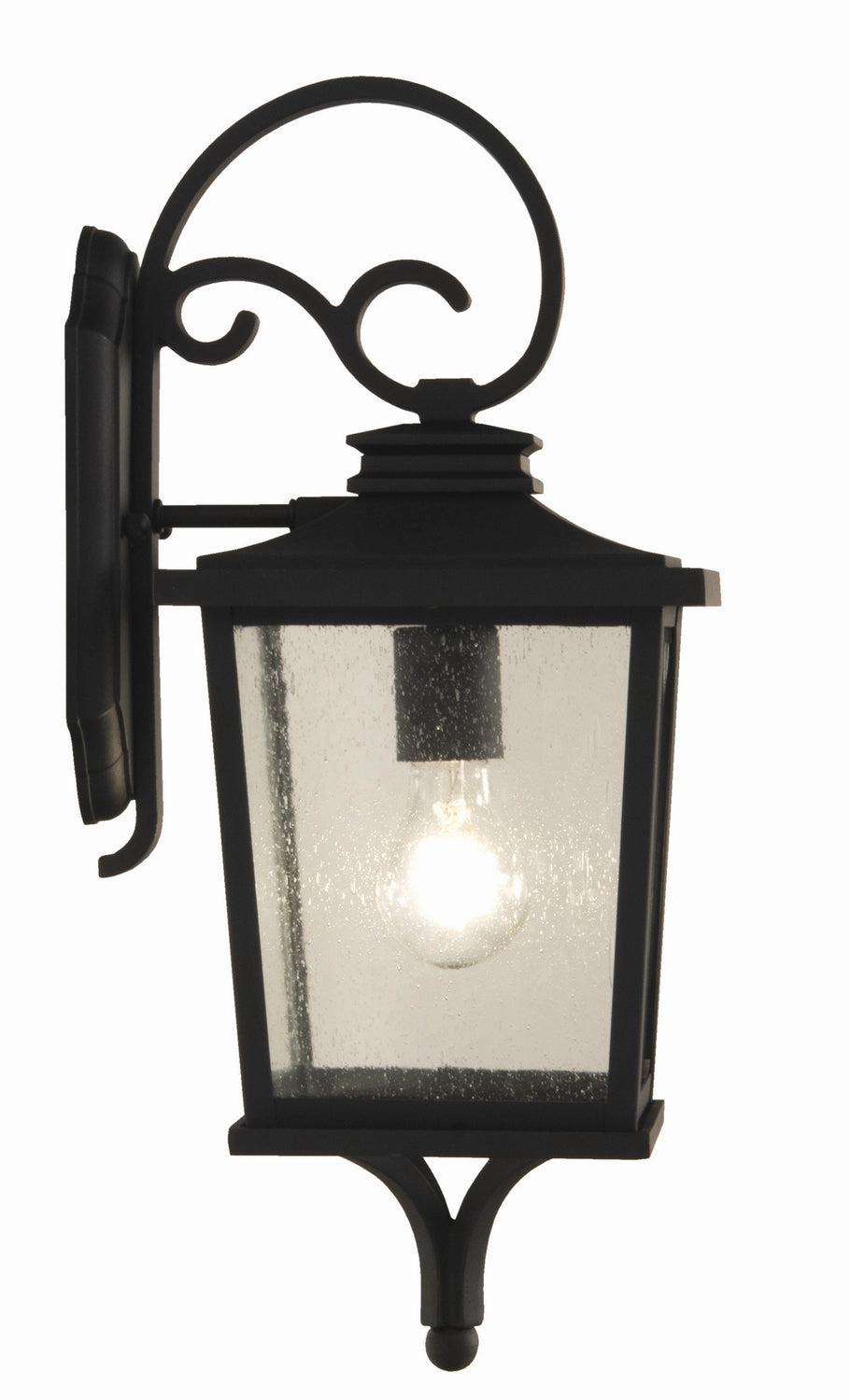 Tillman One Light Outdoor Wall Mount Textured Black