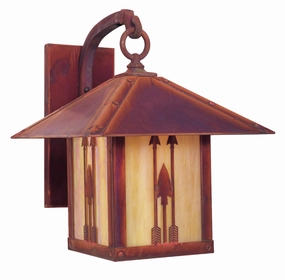 Timber Ridge One Light Wall Mount Raw CopperOutdoor wall sconces with motion sensor