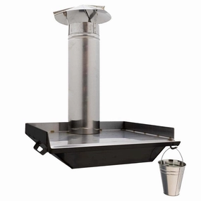 Timber Stoves 20-inch Griddle Top For Wood Pellet Heater WPPHAGR1.0Stainless steel BBQ tool set