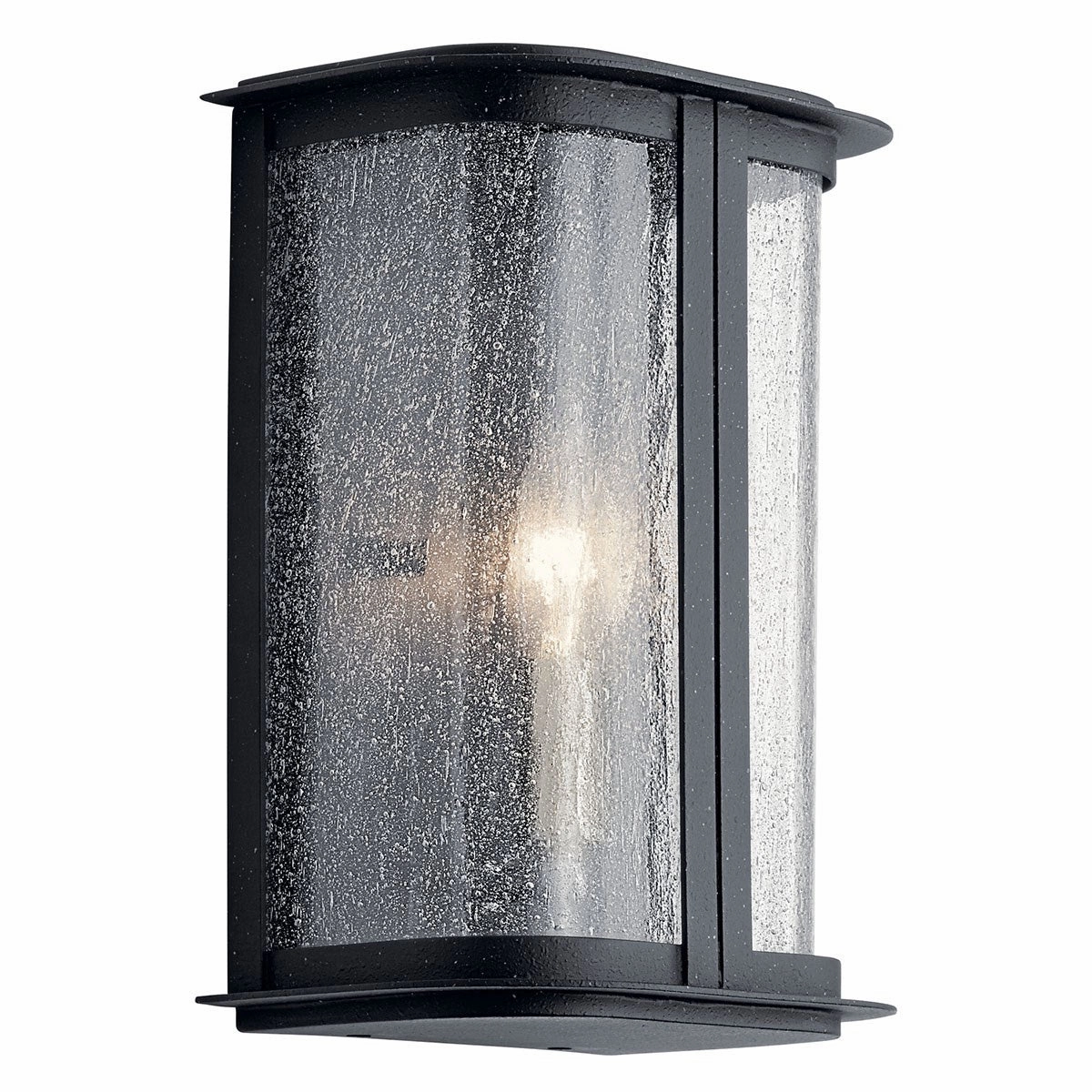 Timmin One Light Outdoor Wall Mount Distressed BlackOutdoor wall sconces with motion sensor