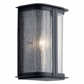 Timmin One Light Outdoor Wall Mount Distressed BlackOutdoor wall sconces with motion sensor