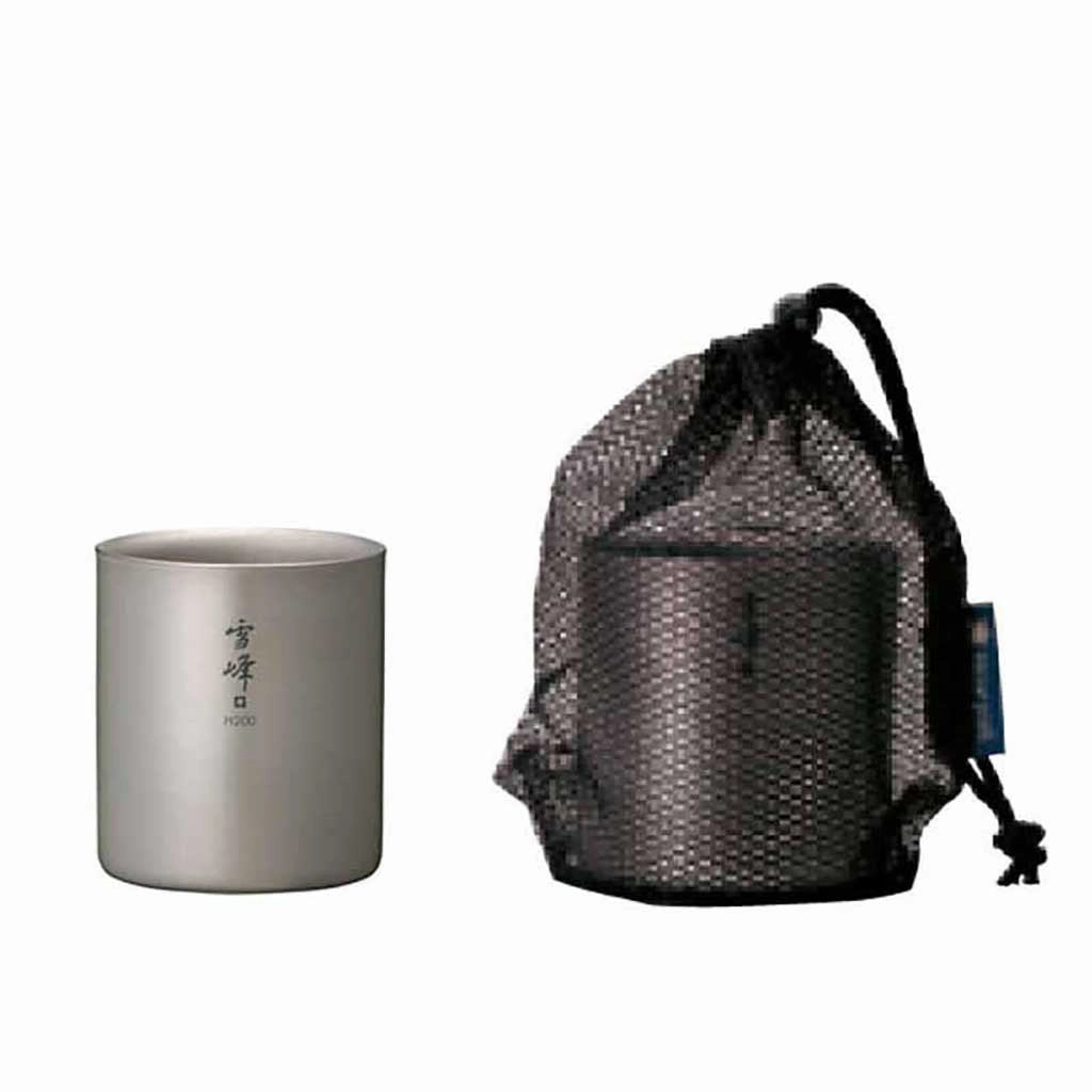 Titanium Double Wall Stacking Mug | H Series