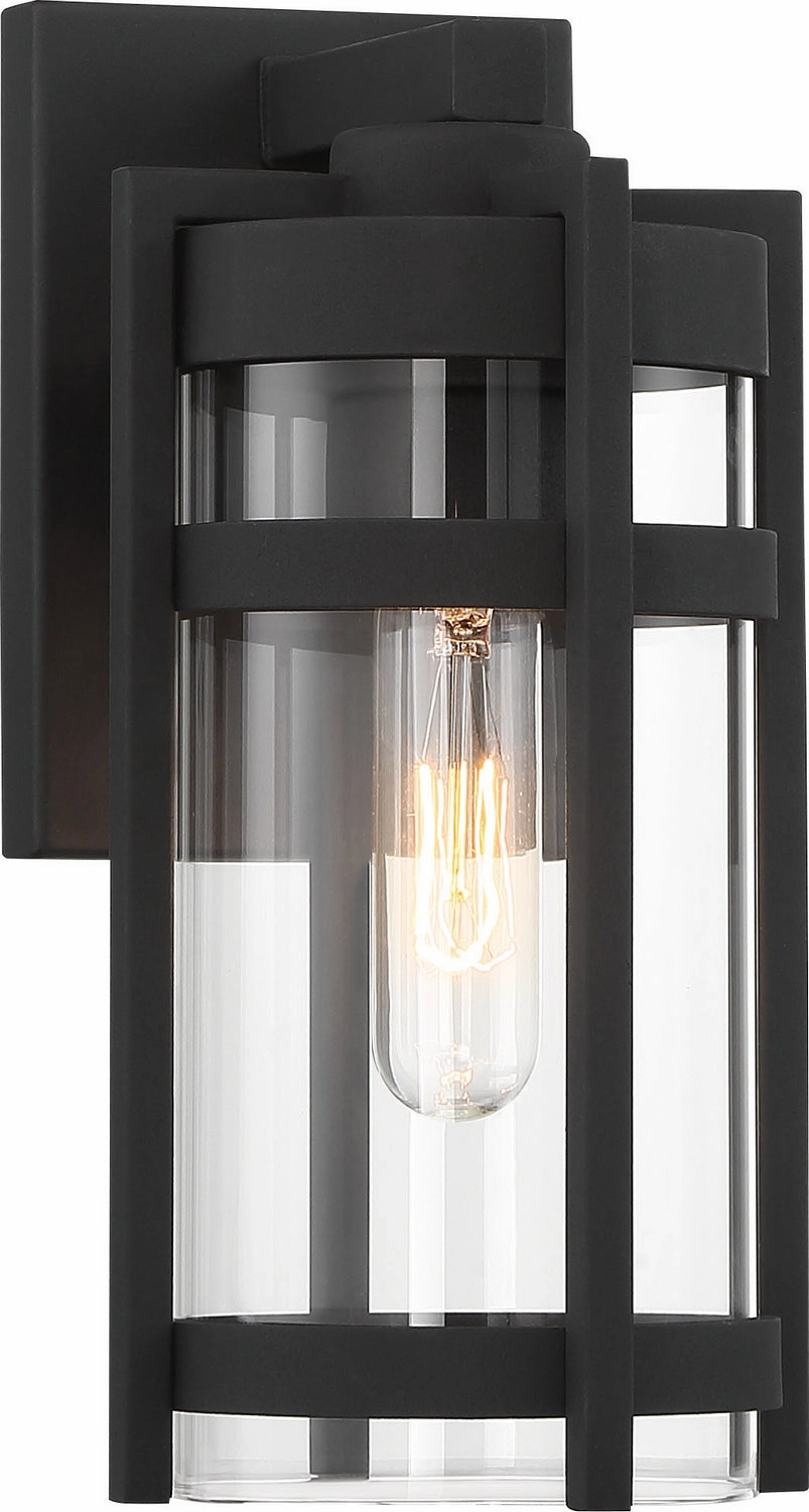 Tofino One Light Outdoor Wall Lantern Textured Black