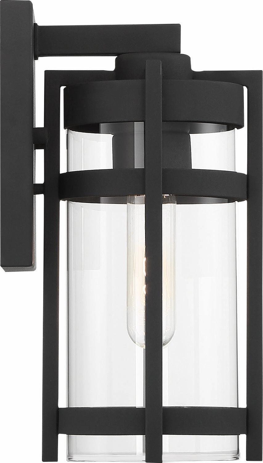 Tofino One Light Outdoor Wall Lantern Textured Black