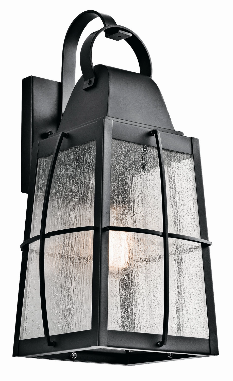 Tolerand One Light Outdoor Wall Mount Textured BlackOutdoor wall sconces with motion sensor