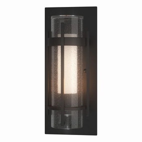 Torch One Light Outdoor Wall Sconce Coastal BlackOutdoor wall sconces with motion sensor