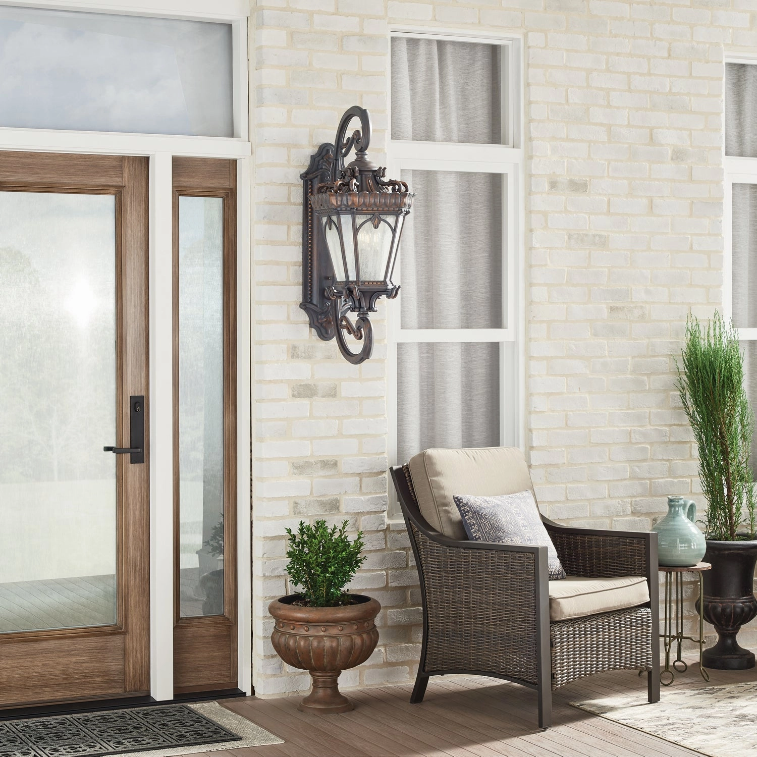 Tournai Four Light Outdoor Wall Mount Londonderry