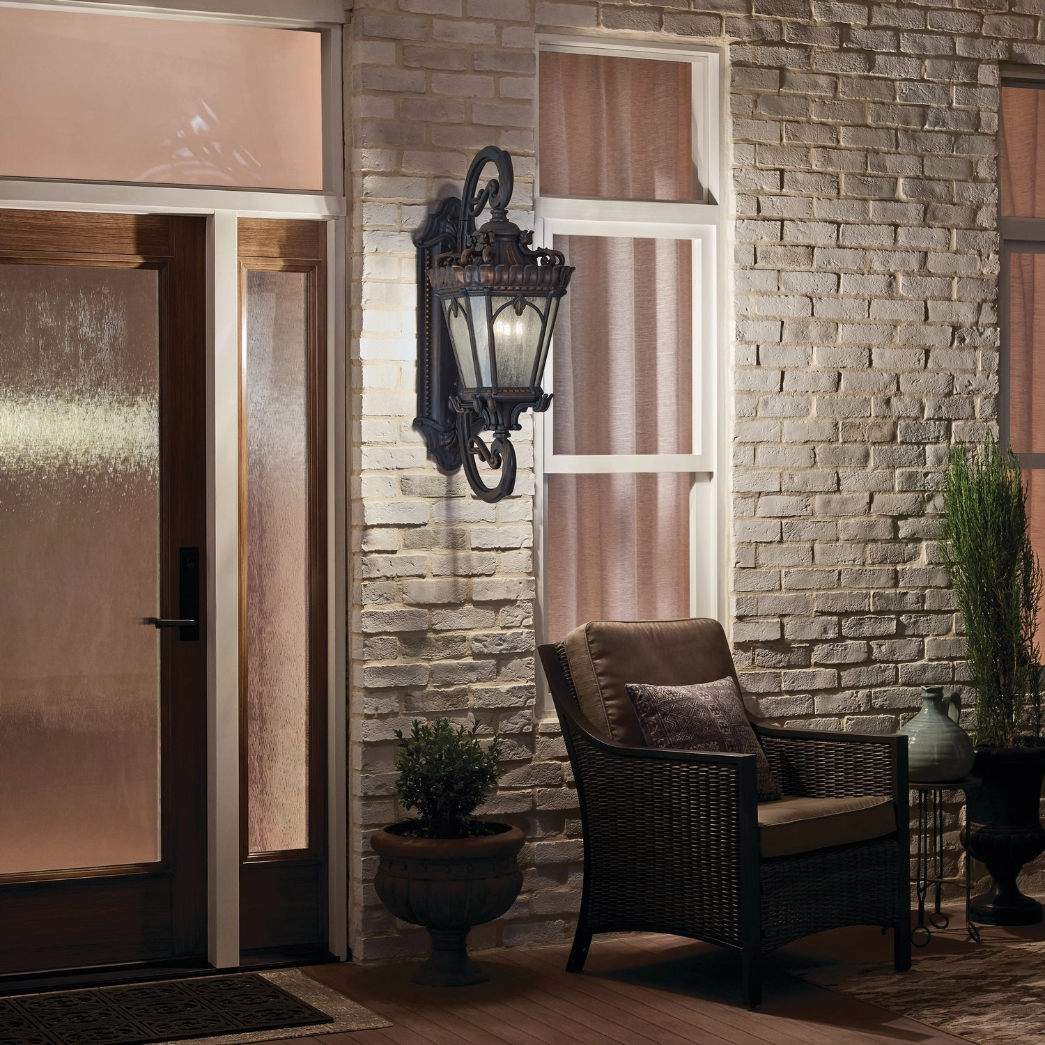 Tournai Four Light Outdoor Wall Mount Londonderry