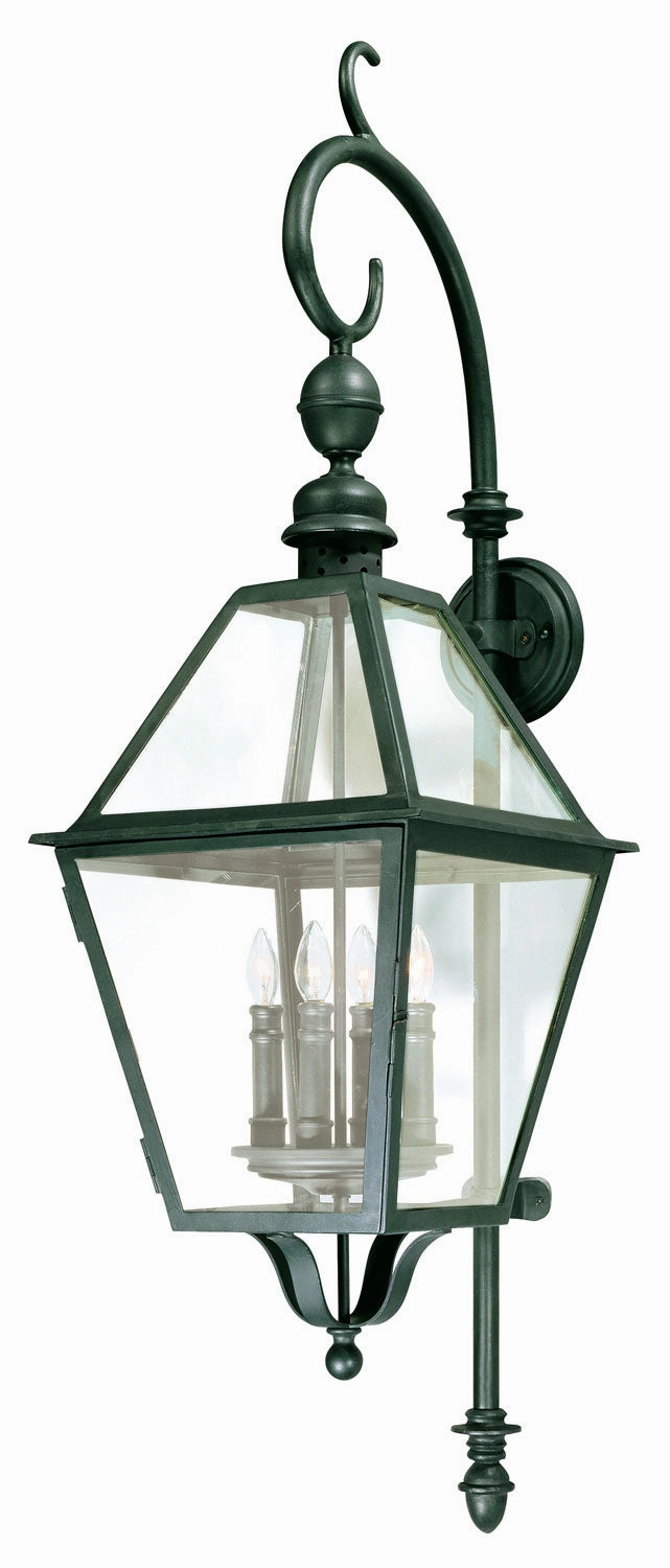 Townsend Four Light Wall Lantern Textured BlackOutdoor wall sconces with motion sensor