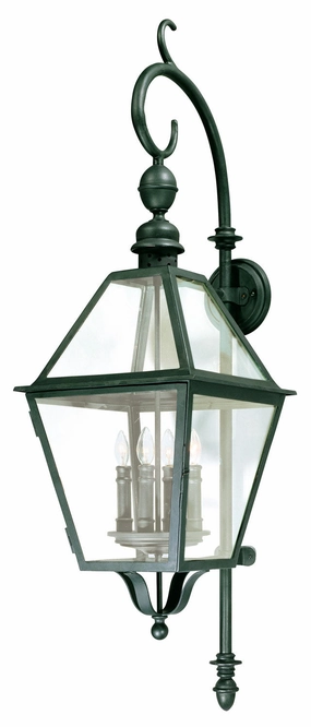 Townsend Four Light Wall Lantern Textured BlackOutdoor wall sconces with motion sensor