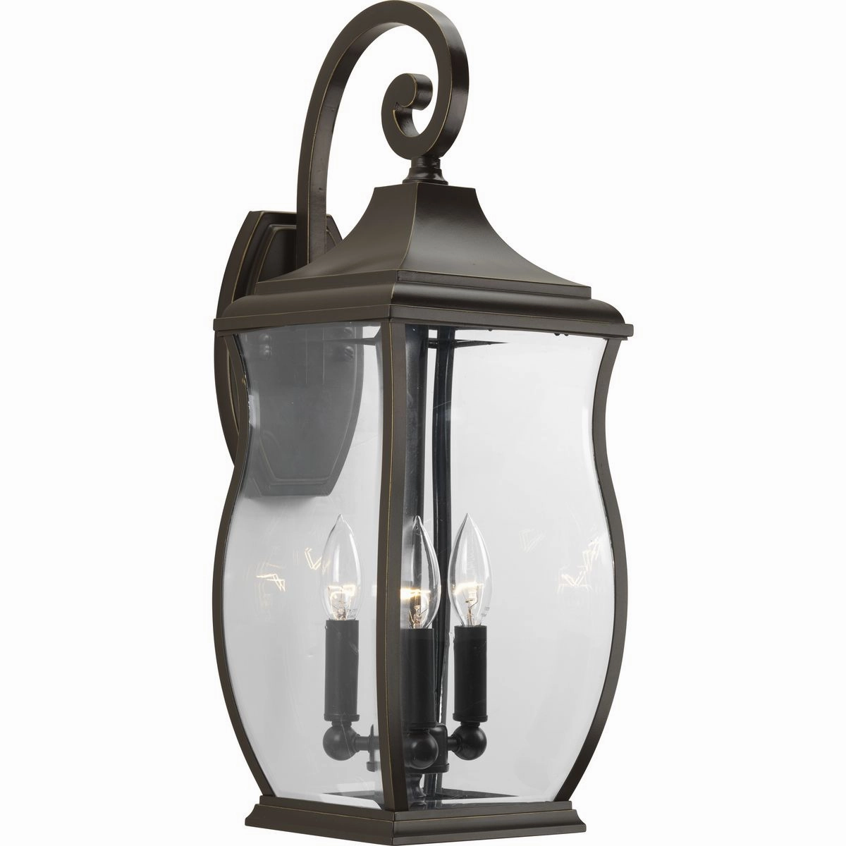 Township Three Light Large Wall Lantern Oil Rubbed Bronze
