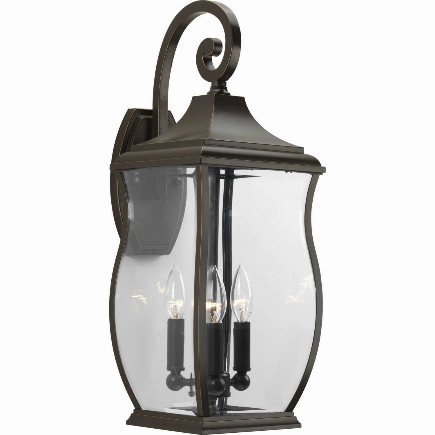 Township Three Light Large Wall Lantern Oil Rubbed BronzeOutdoor wall sconces with motion sensor