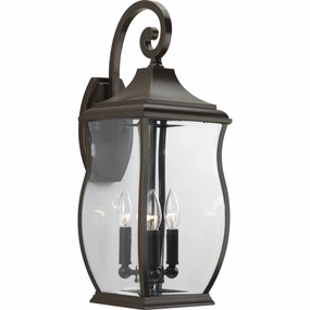 Township Three Light Large Wall Lantern Oil Rubbed BronzeOutdoor wall sconces with motion sensor
