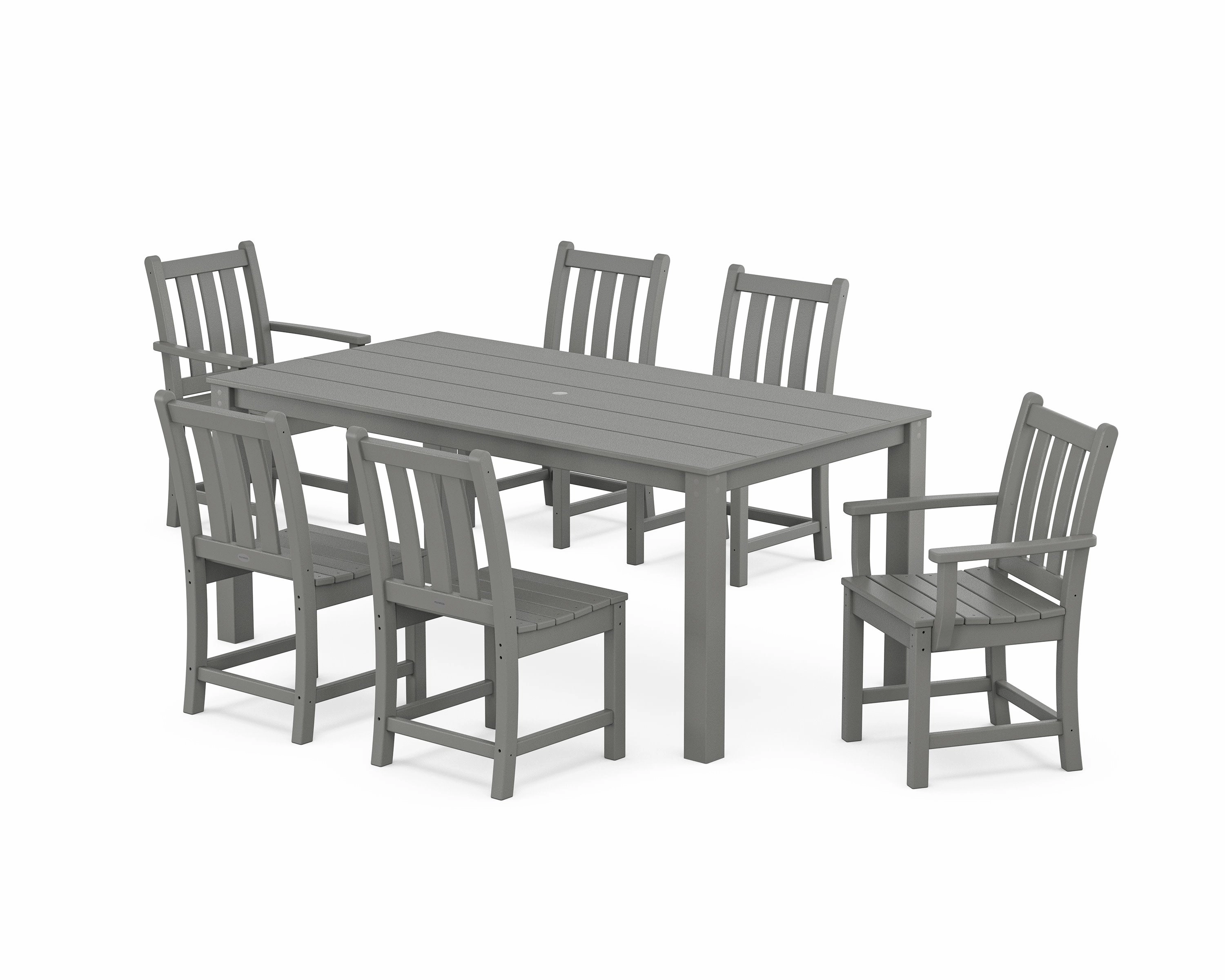 Traditional Garden 7-Piece Parsons Dining Setoutdoor patio furniture set