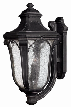 Trafalgar LED Wall Mount Museum BlackOutdoor wall sconces with motion sensor