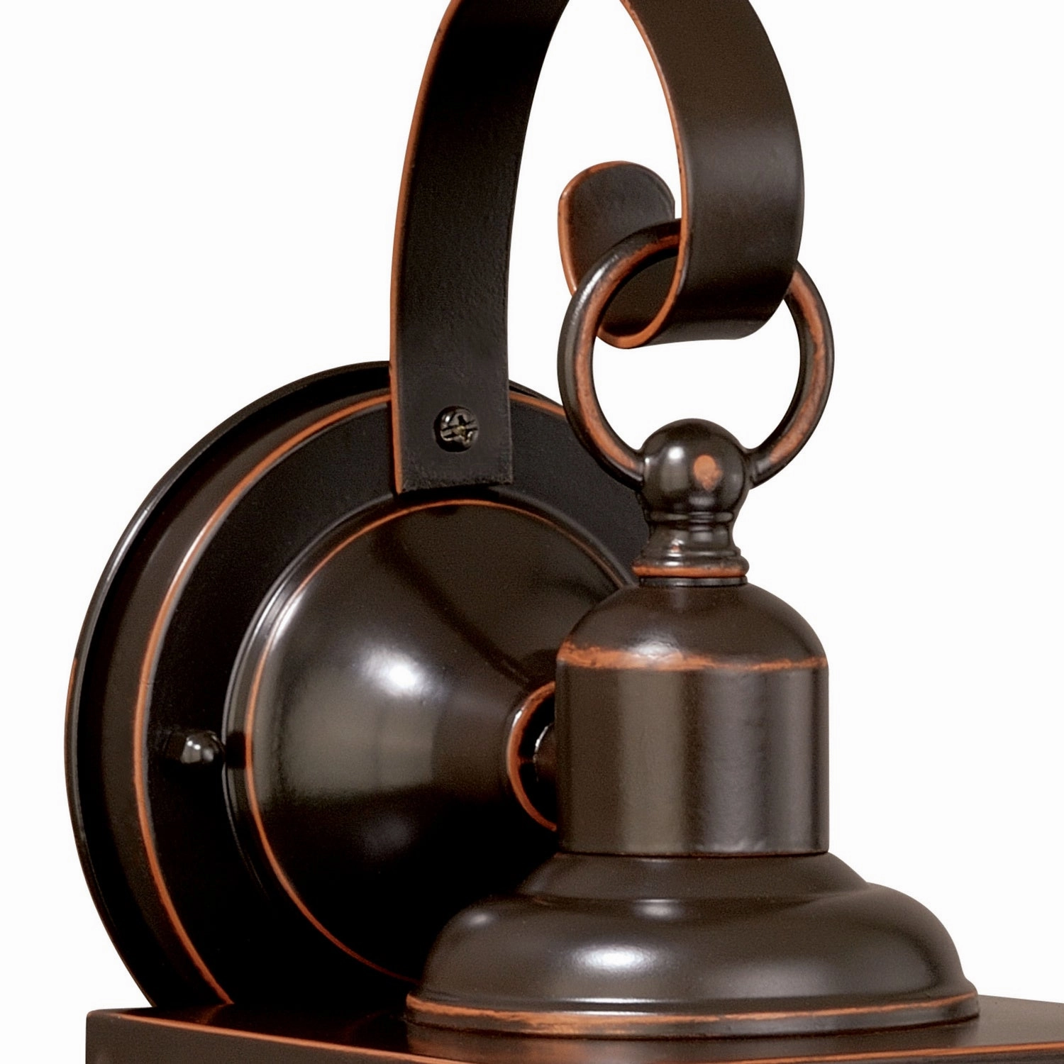 Trail One Light Outdoor Wall Mount Burnished Bronze