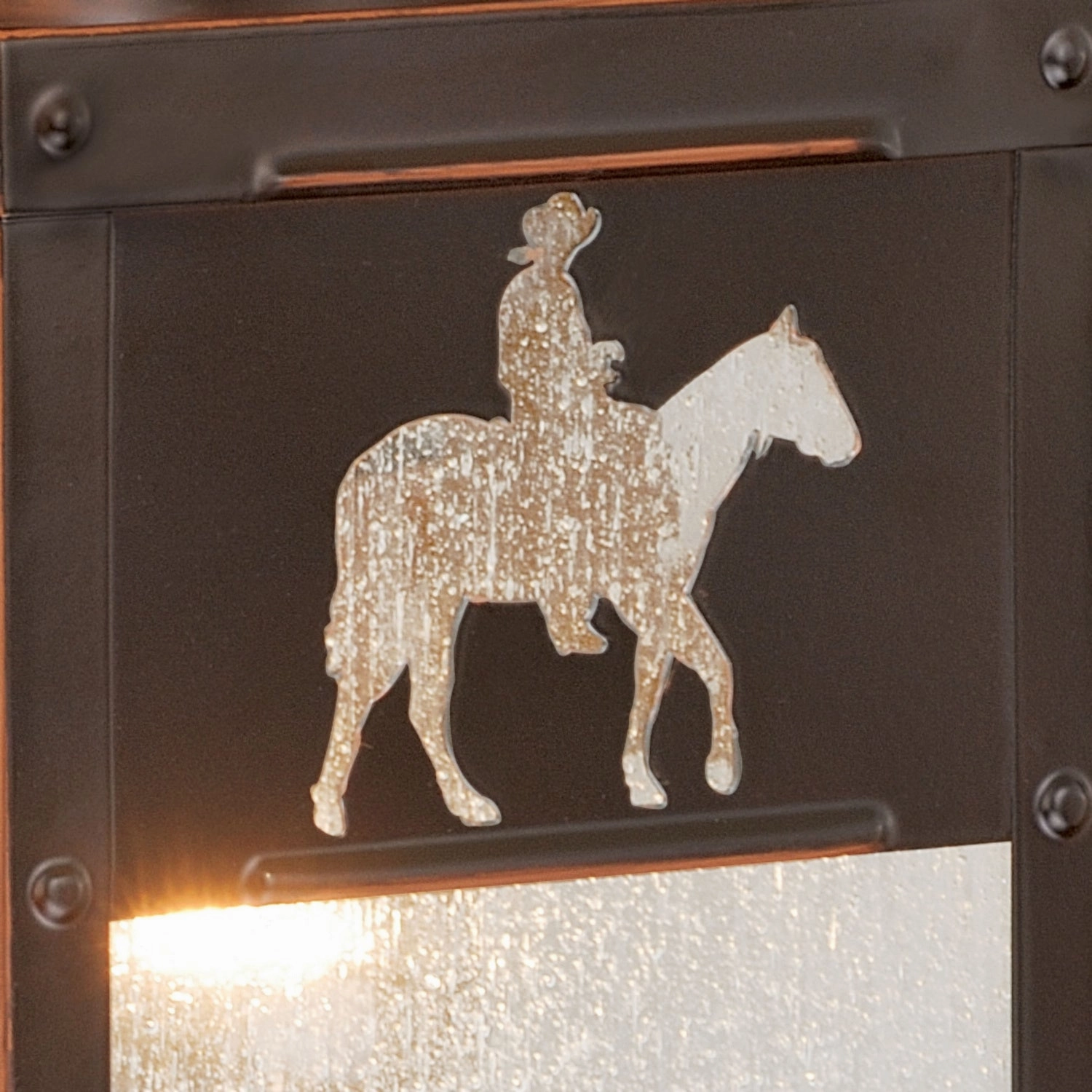 Trail One Light Outdoor Wall Mount Burnished Bronze