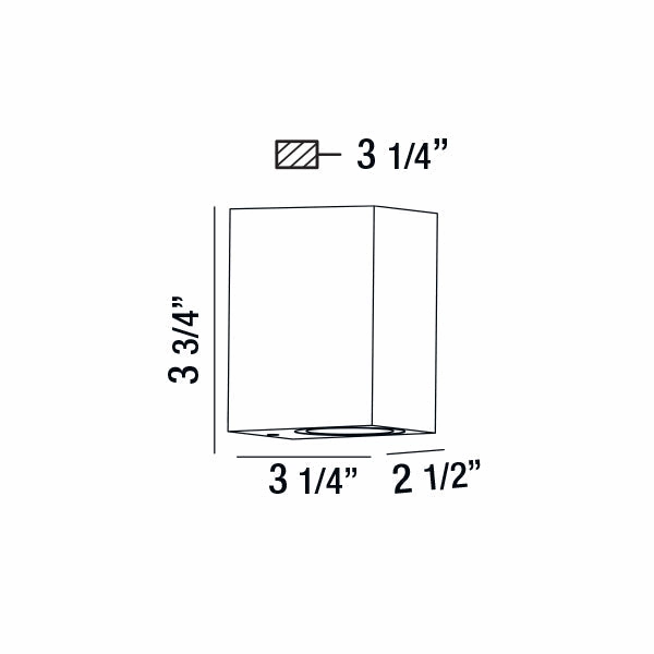 Trek Outdoor LED Wall Mount