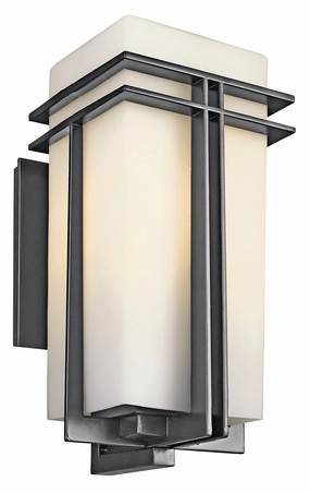 Tremillo One Light Outdoor Wall Mount BlackOutdoor wall sconces with motion sensor