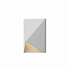 Triform Compact LED Wall Sconce Textured WhiteOutdoor wall sconces with motion sensor