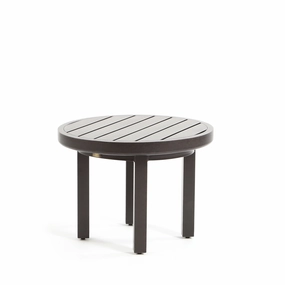 Trinidad Collection 26" Rd End Tableoutdoor coffee table for patio or lounge