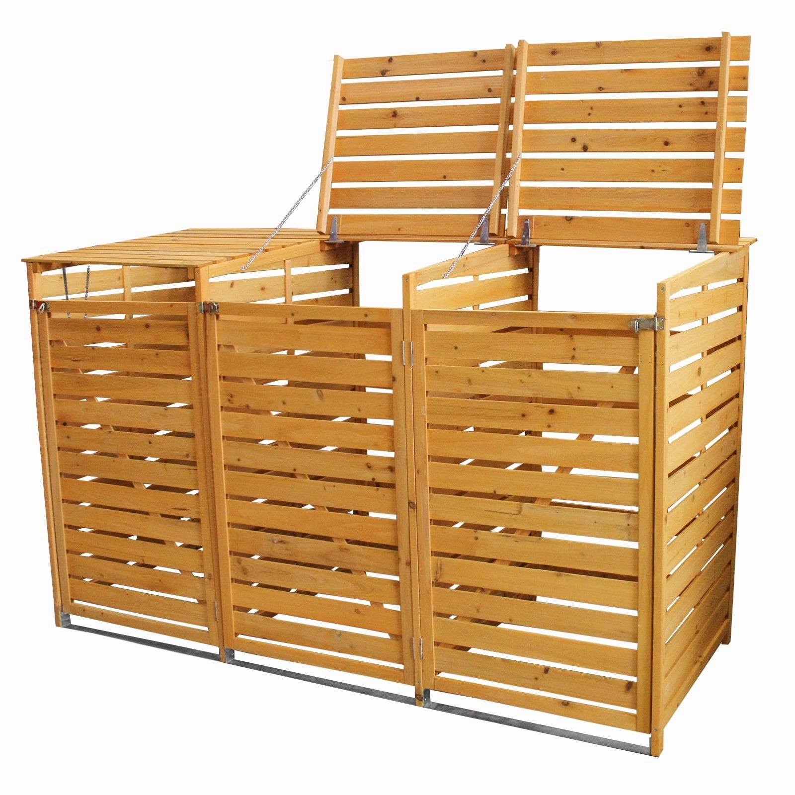 Triple Wheelie Bin Storage