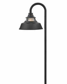 Troyer LED Path Light BlackDecorative outdoor post lights