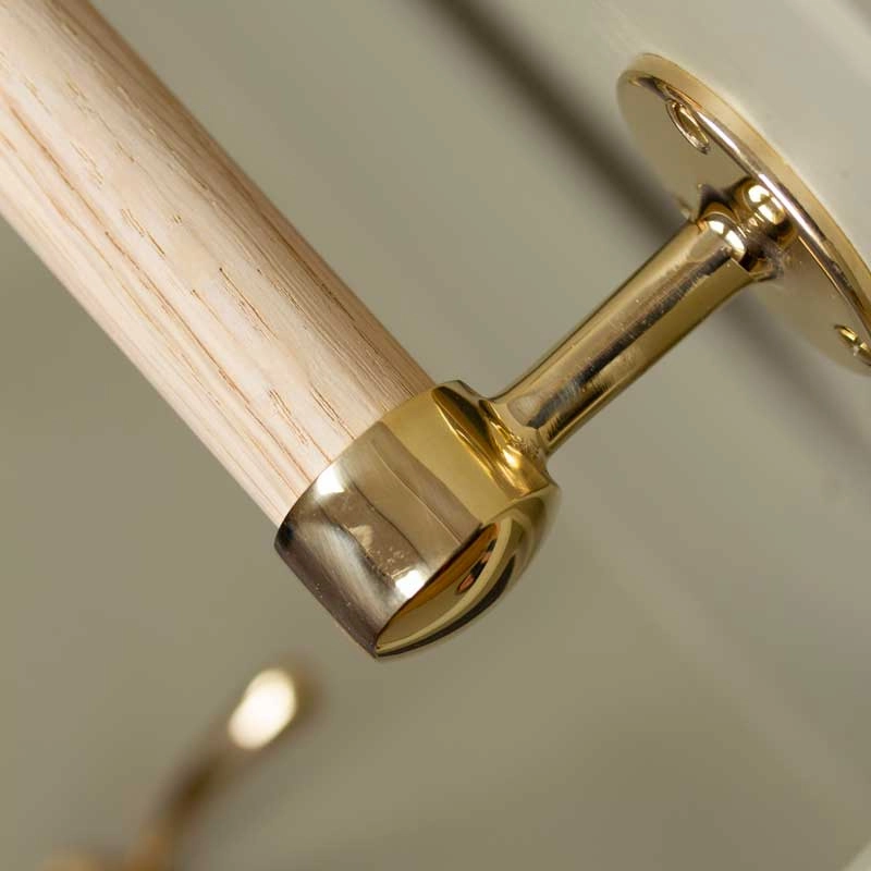 Tube holder brass - 25 mm