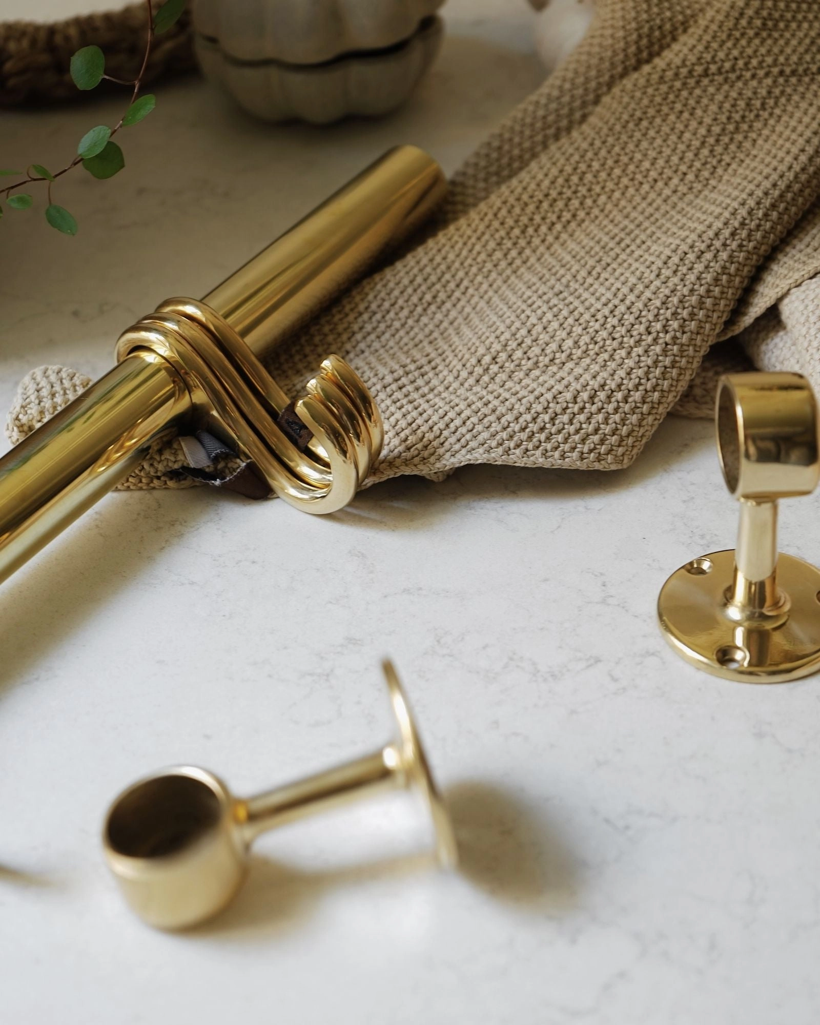 Tube holder brass - 25 mm