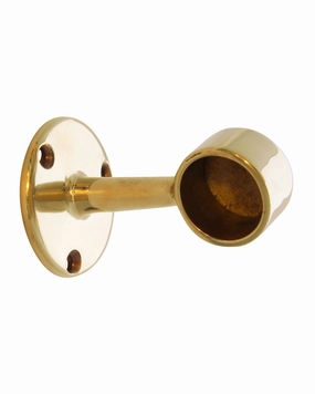 Tube holder brass - 25 mm automatic garden watering system kit