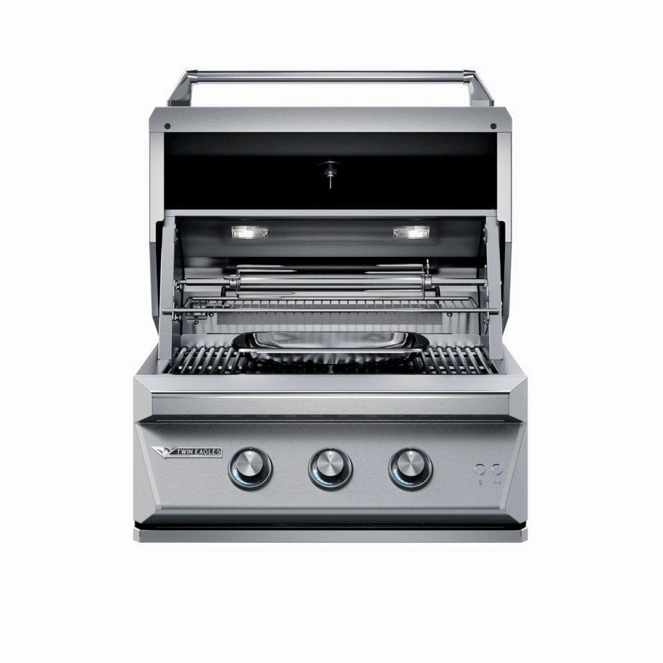 Twin Eagles 30-Inch 2-Burner Built-In Gas Grill TEBQ30G