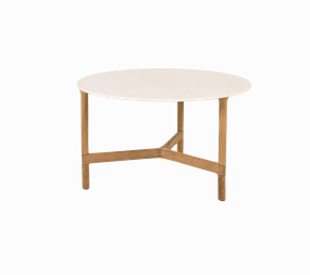 Twist coffee table, mediumoutdoor coffee table for patio or lounge