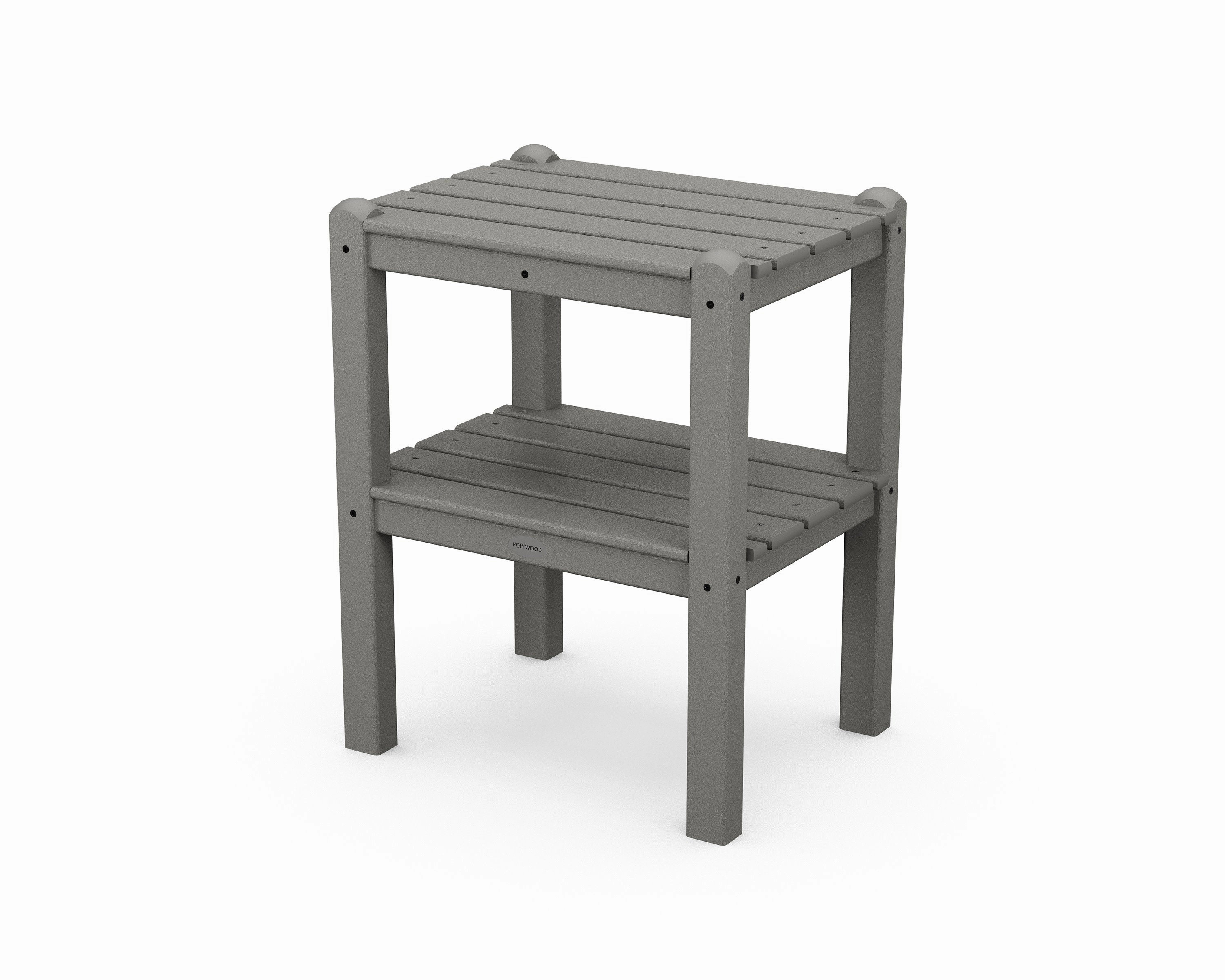 Two Shelf Side Tableoutdoor table for balcony or garden