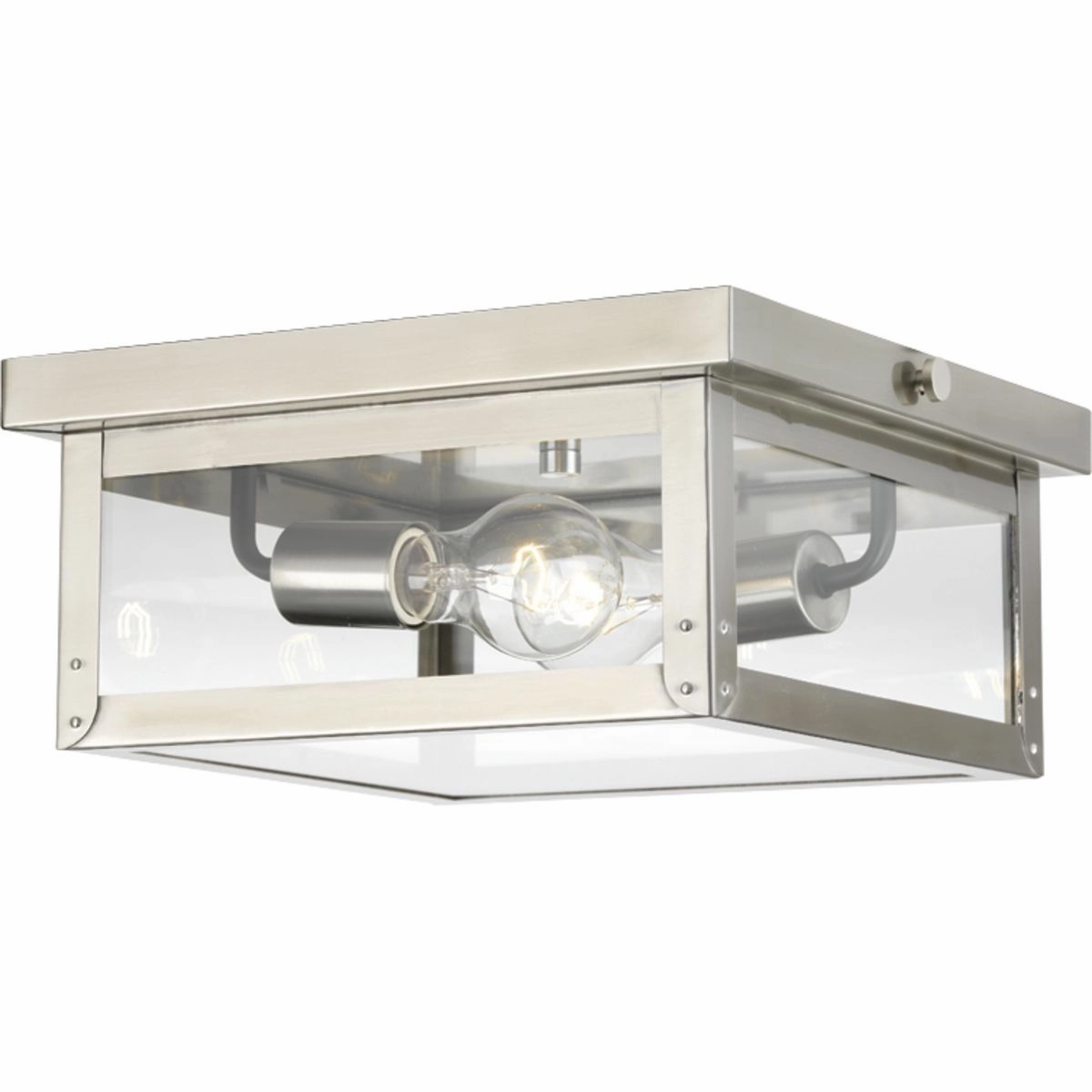 Union Square 2-Light Outdoor Flush Mount